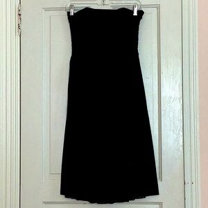 Strapless Black Dress